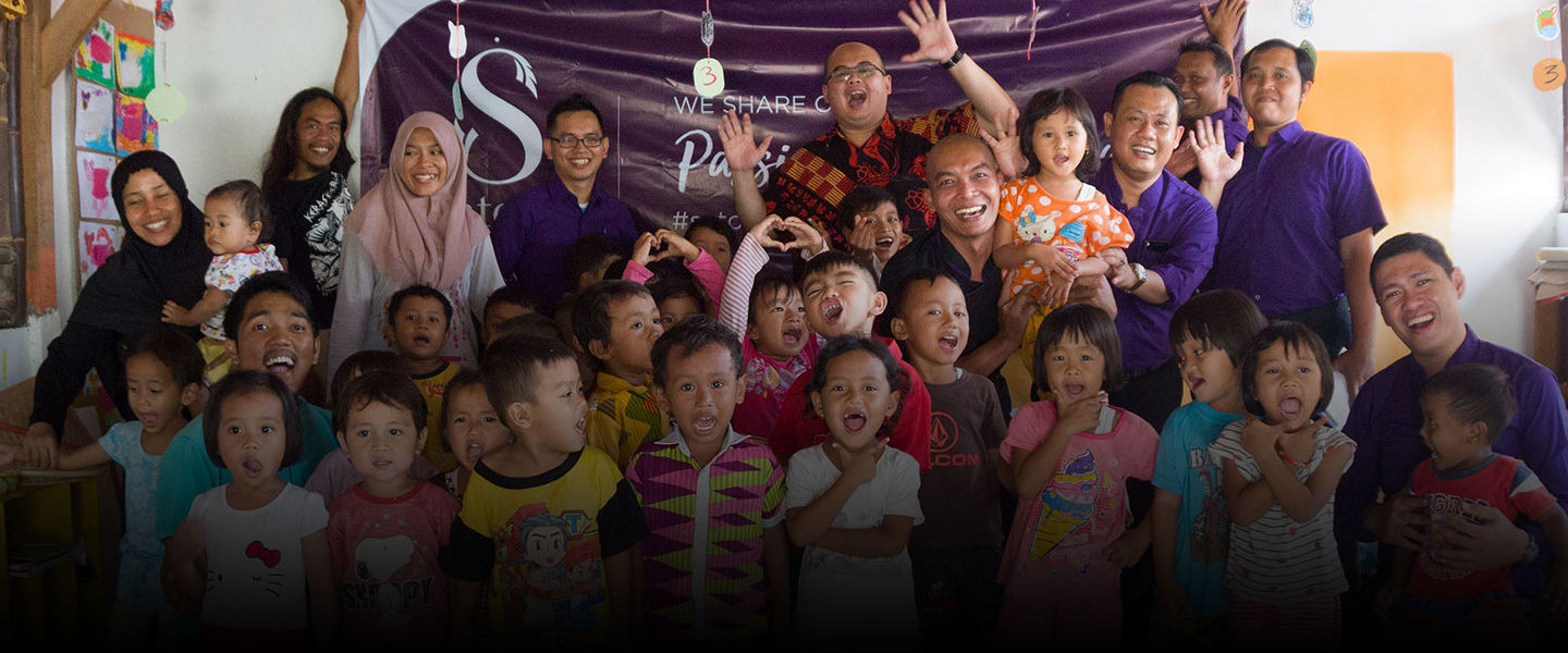 Kunjungan Sosial Tim Satoria Ke Sekolah Gajah Wong